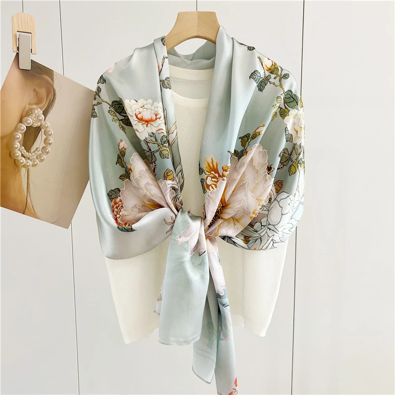 Silk Neck Scarves For Ladies